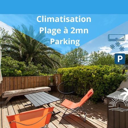 Le Murmure Du Palmier * Mer A 2 Min * Parking Prive * Terrasse Λα Γκραντ-Μοτ Εξωτερικό φωτογραφία