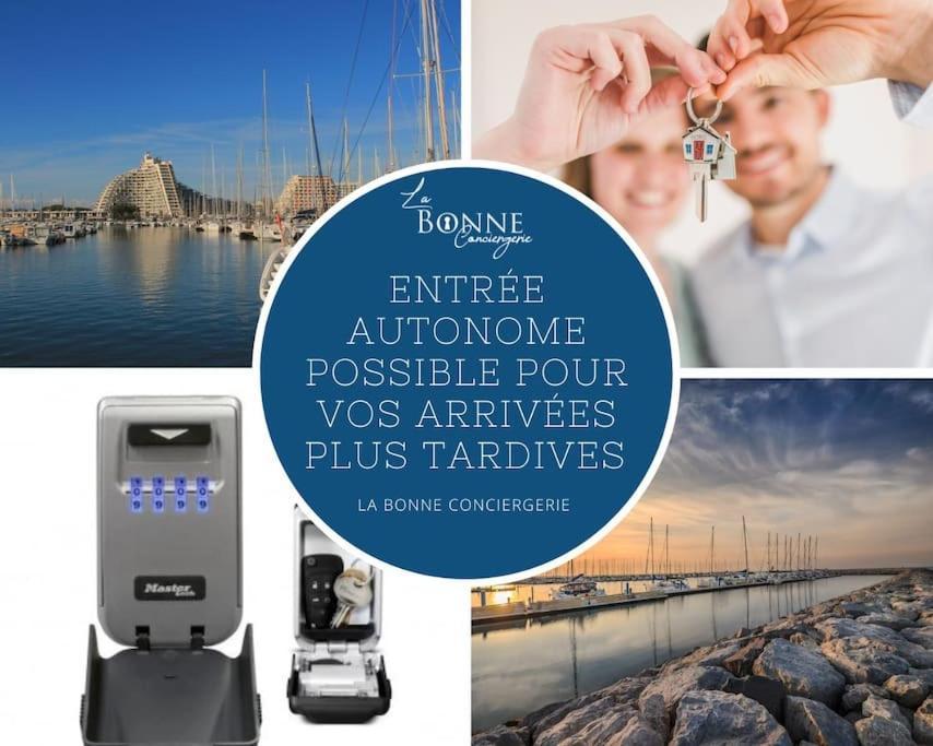 Le Murmure Du Palmier * Mer A 2 Min * Parking Prive * Terrasse Λα Γκραντ-Μοτ Εξωτερικό φωτογραφία